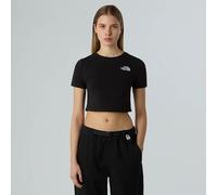 The North Face T-shirt Corta In Vita Da Donna Tnf Black Rozmiar S female