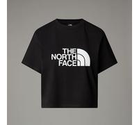 THE NORTH FACE NF0A8A6HJK3 W S/S Easy Relaxed Cropped Tee T-Shirt Donna TNF Black Taglia M