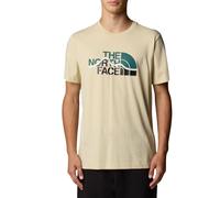 THE NORTH FACE NF0A87NT3X4 M S/S Mountain Line Tee T-Shirt Uomo Gravel Taglia XS