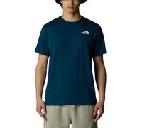 T-shirt The North Face Redbox manica corta blu oceano rosso - S