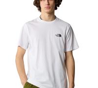 The North Face T-Shirt da Uomo Simple Dome Bianca Taglia S Codice NF0A87NGFN4 Bianco