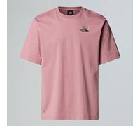 The North Face T-shirt Dome Flower Relaxed Graphic Unisex Nostalgia Rose Rozmiar S male