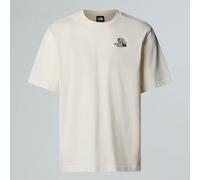 The North Face Flower Dome Relaxed Graphic T-Shirt da Uomo White Dune XS