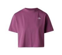 The North Face - Women's Evolution Simple Dome Crop Tee - T-shirt L lilla