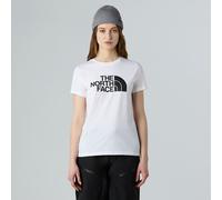 T-shirt The North Face Easy manica corta bianco puro donna - S