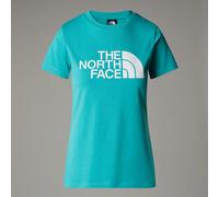 The North Face T-shirt Easy Da Donna Vistula Blue-tnf White Rozmiar S female