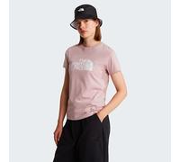 The North Face T-shirt Evolution Half Dome Slim Da Donna Metal Pink Rozmiar XL female