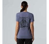 The North Face T-shirt Foundation Half Dome Graphic Da Donna Twilight Galaxy Rozmiar L female