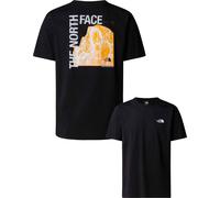 The North Face - T-shirt in Cotone - M Half Dome Photo SS Tee TNF Black per Uomo in Cotone - Taglia XL - Nero