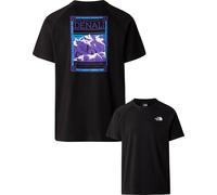 The North Face - T-shirt in Cotone - M S/S North Faces Tee TNF Black per Uomo in Pelle - Taglia 152-160 - Nero