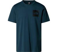 The North Face - T-shirt in Cotone - M SS Fine Tee Deep Cypress per Uomo in Cotone - Taglia L - Blu
