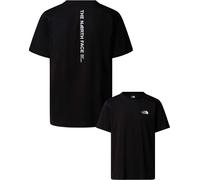 The North Face - T-shirt in Cotone - M Vertical Logo SS Tee TNF Black per Uomo in Cotone - Taglia XL - Nero