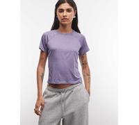 The North Face T-shirt Jaida color prugna mélange chiaro-Viola L