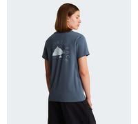 The North Face T-shirt Monte Regular Con Grafica Da Donna Granite Grey Rozmiar XS female