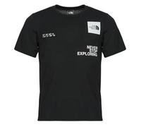 The North Face T-shirt Mountain Foundation Coordinates in Nero EU M