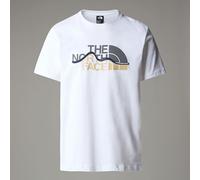 The North Face T-shirt Mountain Line Da Uomo Tnf White Rozmiar M male
