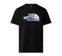 The North Face-T-Shirt Mountain Line Regular con Grafica da Uomo-TNF Black,L