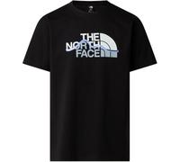 THE NORTH FACE-T-Shirt Mountain Line Regular con Grafica da Uomo-TNF Black,M