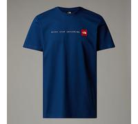 The North Face T-Shirt da Uomo Never Stop Exploring Blu Taglia XS Codice NF0A87NSD1R Blu