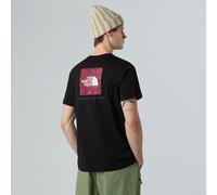 The North Face T-shirt Nse Box Raku Horse Infill Da Uomo Tnf Black-cardinal Red Raku Horse Print Rozmiar M male