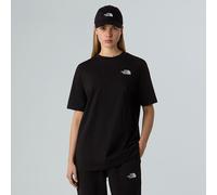 The North Face T-shirt Oversize Simple Dome Da Donna Tnf Black Rozmiar S female