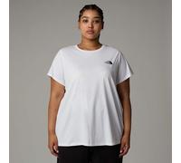 The North Face T-shirt Plus Size Simple Dome Da Donna Tnf White Rozmiar 2X female