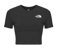 The North Face T-shirt S/S Essential Cropped Slim Tee in Nero IT M