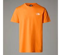 The North Face T-shirt Simple Dome Da Uomo Digital Orange Rozmiar M male