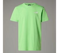 The North Face T-shirt Simple Dome Da Uomo Meta Lime Rozmiar S male