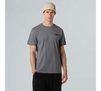 The North Face T-shirt Simple Dome Da Uomo Tnf Medium Grey Heather Rozmiar S male