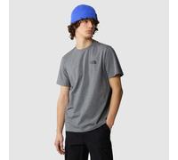 The North Face T-Shirt Simple Dome Medium Grey Heather da Uomo L Grigio