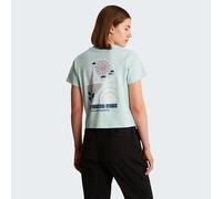 The North Face T-shirt Sun Regular Graphic Da Donna Opal Frost Rozmiar XL female