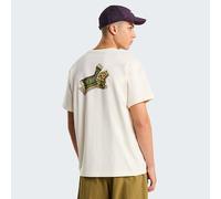 The North Face T-shirt Tnf Snack Relaxed Graphic Da Uomo White Dune Rozmiar S male