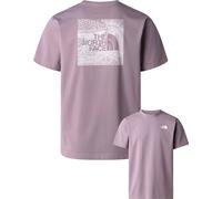 The North Face - T-shirt urbana in misto cotone leggero - M Box Nse Celebration Reg SS Tee Transcendent Grey per Uomo in Cotone - Taglia M - Grigio