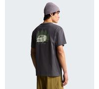 The North Face T-shirt Van Life Relaxed Graphic Da Uomo Anthracite Grey Rozmiar M male