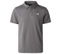 The North Face - Polo da escursionismo leggero e ultra traspirante con colletto abbottonato e maniche a costine - M Tanken Polo Smoked Pearl per Uomo - Taglia S - Grigio