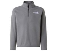 The North Face - Teen's Glacier 1/4 Zip Pullover - Pullover in pile L grigio