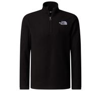 The North Face - Teen's Glacier 1/4 Zip Pullover - Pullover in pile L nero
