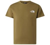 The North Face - Teen's S/S Simple Dome Tee - T-shirt S olivia/marrone