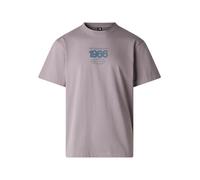 The North Face The North Face Grey Track Relaxed Front Graphic T-Shirt large Grigio