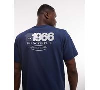 The North Face - Track - T-shirt comoda blu navy con stampa sul retro L