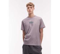 The North Face - Track - T-shirt comoda grigia con stampa sul retro-Grigio M