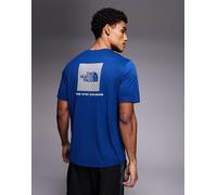The North Face - Training 24/7 Box NSE - T-shirt blu navy con stampa sul retro XS