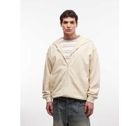 The North Face Unisex Essential Oversize Full Zip Hoodie Giacca Desert Stone L