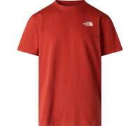 THE NORTH FACE Vertical Regular Short Sleeve Tee-grap - Uomo - Rosso - Taglia XL- modello 2026