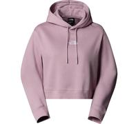 The North Face - Felpa con cappuccio da donna - W Essential Crop Hoodie Ashen Purple per Donne in Cotone - Taglia 142-151 - Viola
