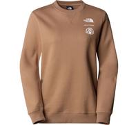 THE NORTH FACE NF0A8C246IH W Outdoor Graphic Crew Maglia Lunga Donna Latte Taglia S