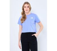 The North Face - W Simple Dome Cropped Slim Blu - Abbigliamento XS Blu