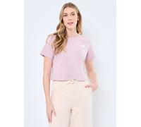 The North Face - Women's Cropped Simple Dome Tee - T-shirt XL fuchsia