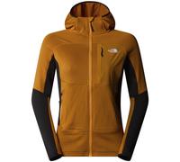 The North Face W Stormgap Powergrid Hoodie - felpa in pile - donna S Orange/Black woman Dwr,Polartec Power Grid